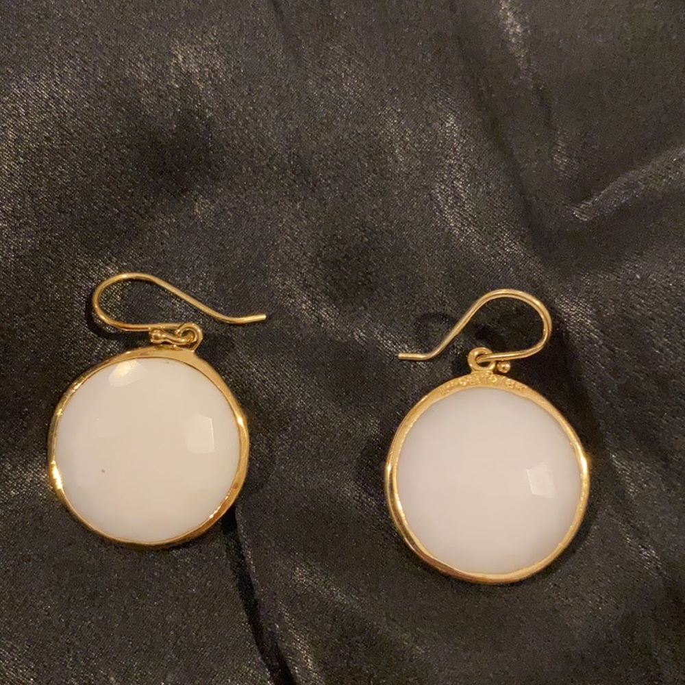 💥2xHP💥 SOLD IPPOLITA LOLLIPOP 18K GOLD QUARTZ EARRINGS - Picture 10 of 16